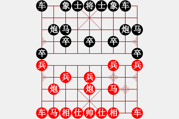 象棋棋譜圖片：橄欖樹(shù)[154625701] -VS- 弈海煙波[740304518] - 步數(shù)：10 