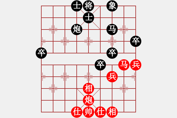 象棋棋譜圖片：二4-1 常州徐向海先負北京靳玉硯 - 步數：60 