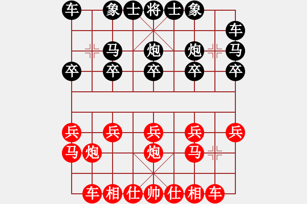 象棋棋譜圖片：蔡俊杰 對(duì) 朱永吉 - 步數(shù)：10 