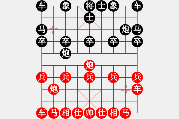 象棋棋譜圖片：今日記譜1 - 步數(shù)：10 