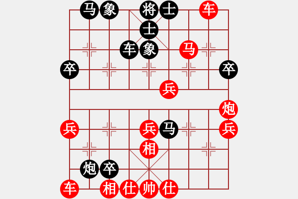 象棋棋譜圖片：征滅邪惡(電神)-負(fù)-darkuuuu(7弦) - 步數(shù)：40 