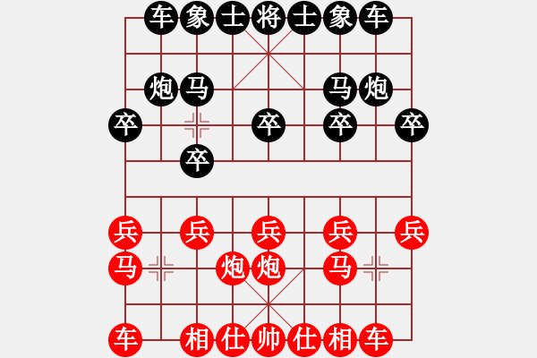 象棋棋譜圖片：李小輝(4段)-勝-彰德治祿(3段) - 步數(shù)：10 