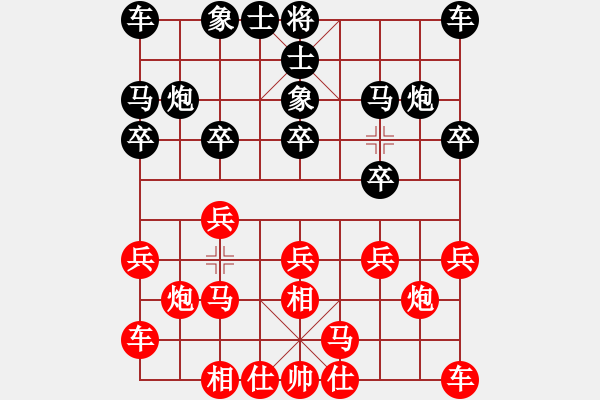 象棋棋譜圖片：探花郎VSzqt(2010-9-11) - 步數(shù)：10 