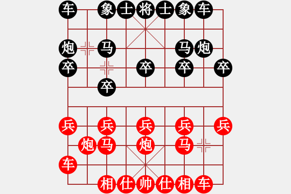 象棋棋譜圖片：大慶寶麗棋(6段)-負(fù)-訥河棋大圣(日帥) - 步數(shù)：10 