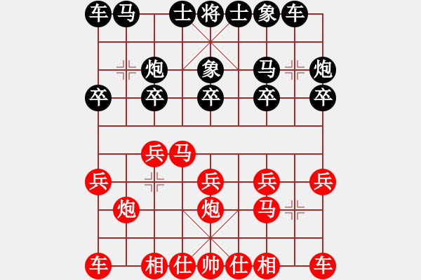 象棋棋谱图片：金蛇剑(电神)-负-周小周(5星) - 步数：10 