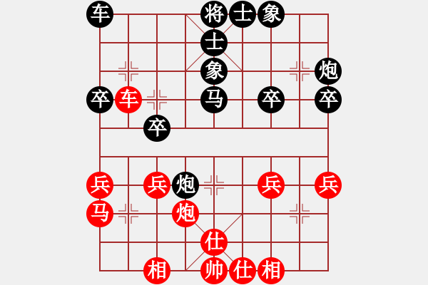 象棋棋譜圖片：糖果傳奇(2段)-負(fù)-絕路逢生(1段) - 步數(shù)：30 