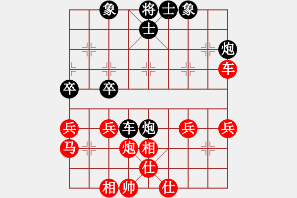 象棋棋譜圖片：糖果傳奇(2段)-負(fù)-絕路逢生(1段) - 步數(shù)：40 