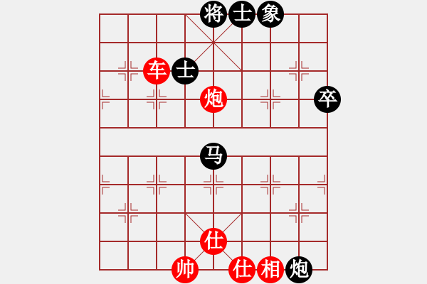 象棋棋譜圖片：信步華山(5段)-勝-張家口(日帥) - 步數：107 