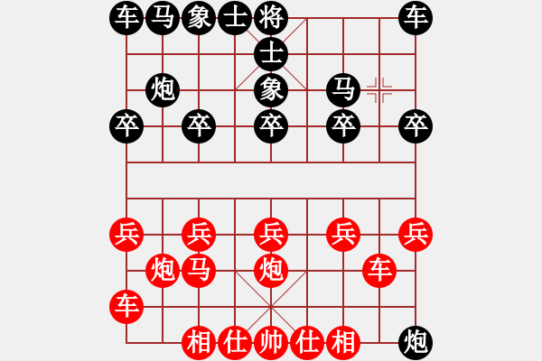 象棋棋譜圖片：1428局 A00- 不合理開局-小蟲引擎23層(先勝)天天Ai1-1 - 步數(shù)：10 