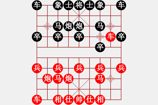 象棋棋譜圖片：峰哥對輝哥003 - 步數(shù)：10 