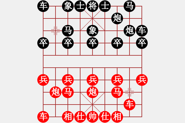 象棋棋譜圖片：子與勢(shì)先勝純勝一郎 - 步數(shù)：10 