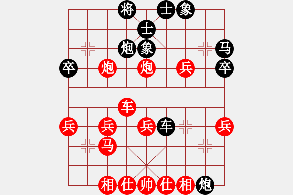 象棋棋譜圖片：2568785(草民) 負 3083232(草民) - 步數(shù)：40 