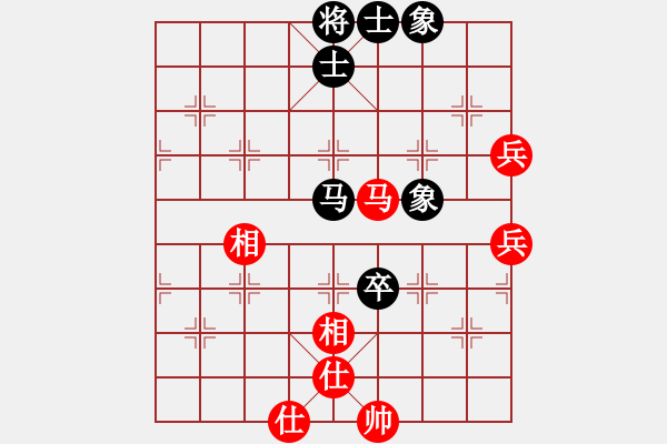 象棋棋譜圖片：殺你沒商量(8級(jí))-和-北極(6級(jí)) - 步數(shù)：80 