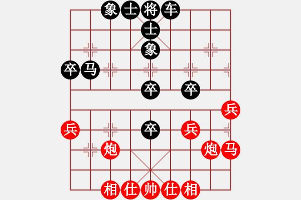 象棋棋譜圖片：2022.8.7.1五分鐘后負(fù)吃急了 - 步數(shù)：40 