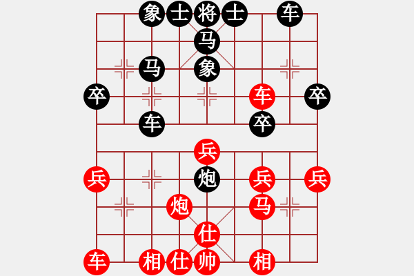 象棋棋譜圖片：3083232(太守) 勝 4401836(草民) - 步數(shù)：30 