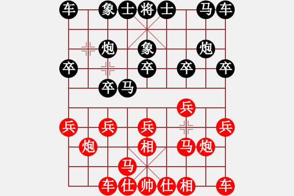 象棋棋譜圖片：掛機而已噢(6段)-勝-海上天(9段) - 步數(shù)：10 