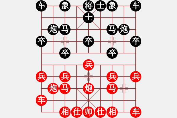 象棋棋譜圖片：《象棋指南》謝俠遜編著【10】對(duì)用河頭馬封車先去中兵著法 - 步數(shù)：10 