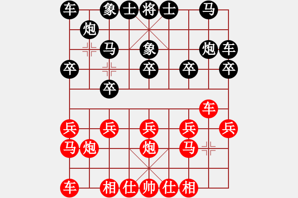 象棋棋譜圖片：雪兒姑娘(9段)-勝-班門弄錘(2段) - 步數(shù)：10 