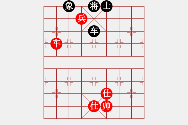 象棋棋譜圖片：068局 車(chē)低兵雙仕勝車(chē)士象（中高仕腋帥） - 步數(shù)：10 