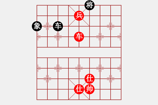 象棋棋譜圖片：068局 車(chē)低兵雙仕勝車(chē)士象（中高仕腋帥） - 步數(shù)：23 