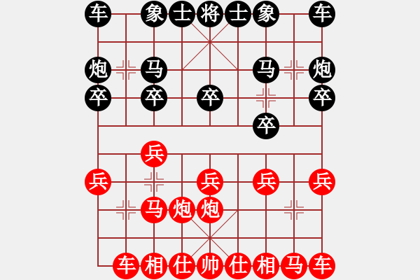 象棋棋譜圖片：超強(qiáng)臺(tái)風(fēng)康妮 負(fù) WZVIP - 步數(shù)：10 