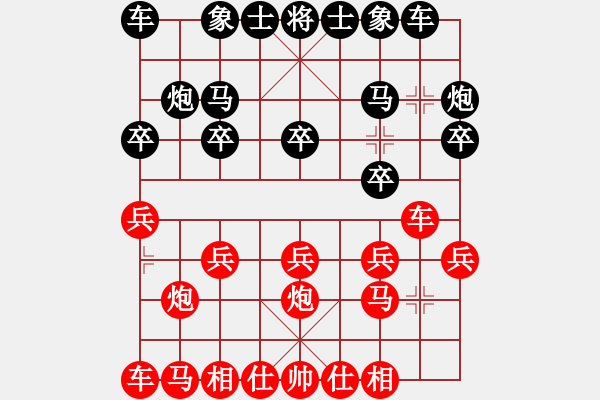 象棋棋譜圖片：延吉棋友(9段)-勝-后旗張(1段) - 步數(shù)：10 