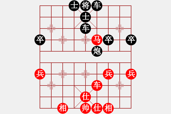 象棋棋譜圖片：雙象被破 化險為夷：15041646455[紅] -VS- 偏鋒炮王[黑] - 步數(shù)：60 