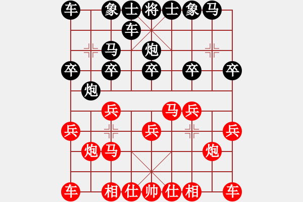 象棋棋譜圖片：六枝曾為客 VS 神都神了 - 步數(shù)：10 