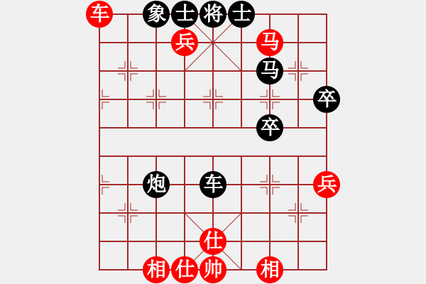 象棋棋譜圖片：【對付雙炮過河】劉永富 勝 業(yè)余六級 - 步數(shù)：77 