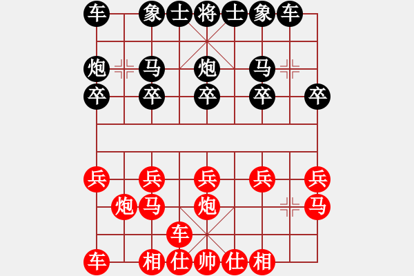 象棋棋譜圖片：二保老漢老虎 - 步數(shù)：10 