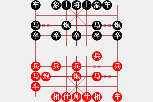 象棋棋譜圖片：西瓜負(fù)守候幸福.pgn - 步數(shù)：10 