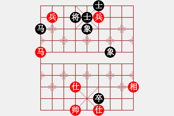 象棋棋譜圖片：肖革聯(lián)     先和 張致中 - 步數(shù)：140 