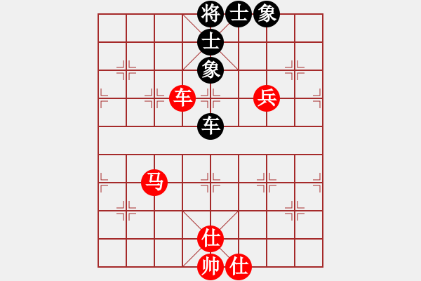 象棋棋譜圖片：車馬兵雙士勝車士象全 - 步數(shù)：0 