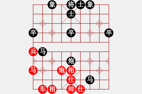 象棋棋譜圖片：中炮過(guò)河車對(duì)屏風(fēng)馬② - 步數(shù)：60 