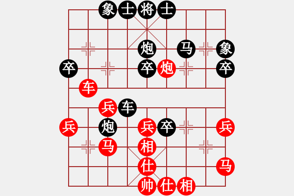 象棋棋譜圖片：曾今滄海(4段)-負(fù)-費計(9級) - 步數(shù)：40 