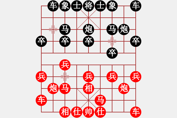 象棋棋譜圖片：甘肅李家華 vs 陜西李小龍 - 步數(shù)：10 