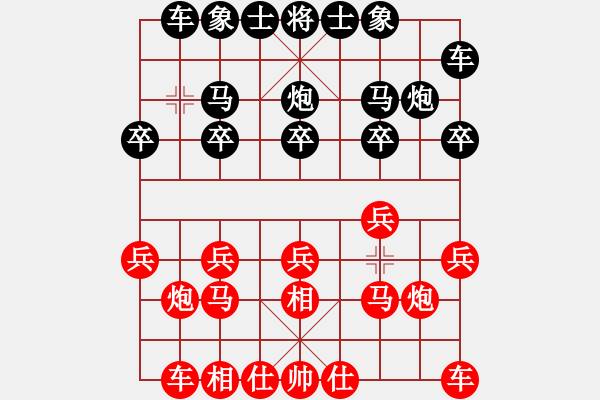 象棋棋譜圖片：GSH[1029267652] -VS- 姜祥華[276133282] - 步數(shù)：10 