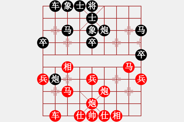 象棋棋譜圖片：霸氣王者(9星)-勝-倪大也來了(7星) - 步數(shù)：30 