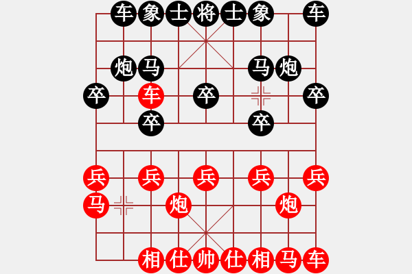 象棋棋譜圖片：51屆大興月賽1朱航宇先負張子明 - 步數(shù)：10 