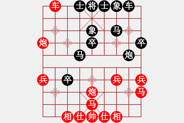 象棋棋譜圖片：西洋人(3段)-負(fù)-zxyljc(1段) - 步數(shù)：30 