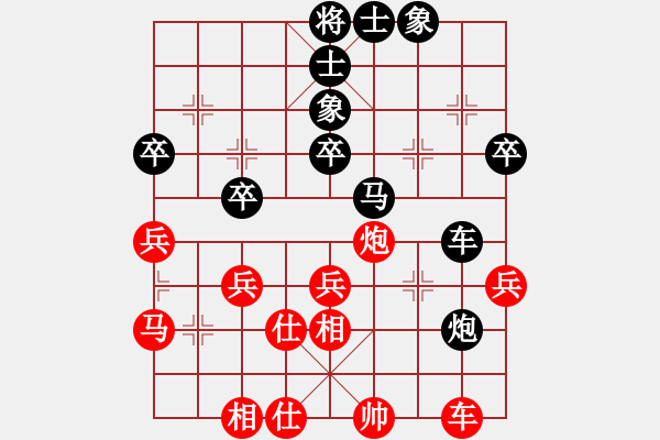 象棋棋譜圖片：bbboy002(0舵)-勝-sussicran(1舵) - 步數(shù)：40 