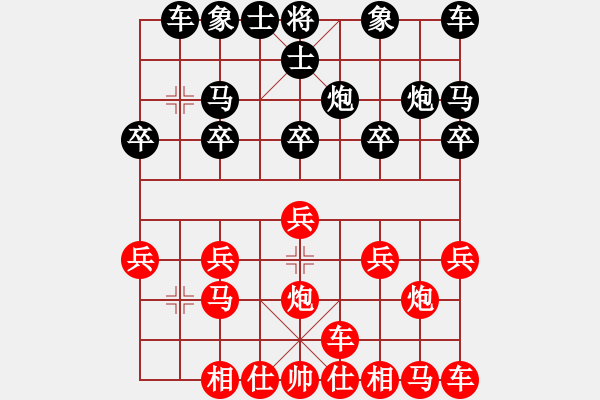 象棋棋譜圖片：哥10車二平八8馬三進(jìn)五 - 步數(shù)：10 