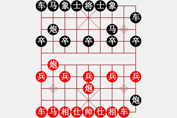 象棋棋譜圖片：棋友-魚aiq鳥[575644877] -VS- 相遇是緣分 祝你開心[2495609473] - 步數(shù)：10 