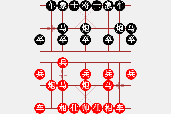 象棋棋譜圖片：棋友-魚aiq鳥(niǎo)[575644877] -VS- 張師傅[2622697727] - 步數(shù)：10 