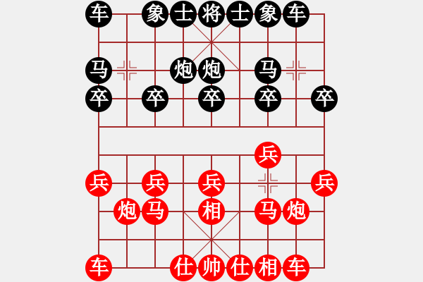 象棋棋譜圖片：你說的 和 八級電工2 - 步數(shù)：10 