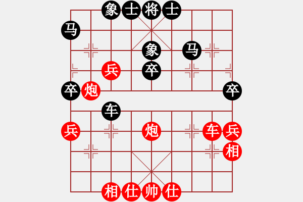 象棋棋譜圖片：我 先勝 開(kāi)著拖拉機(jī)進(jìn)城 - 步數(shù)：50 