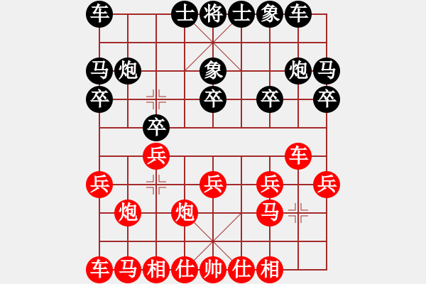 象棋棋譜圖片：馬路天師(月將)-勝-象棋主考官(日帥) - 步數(shù)：10 