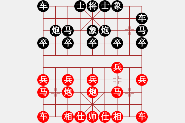 象棋棋譜圖片：宇宙少將(5段)-和-chinjin(7段) - 步數(shù)：10 