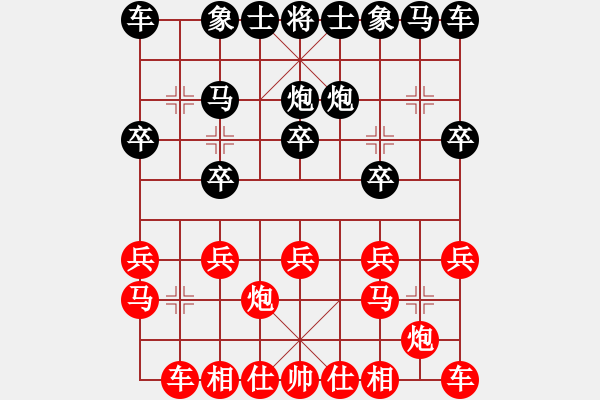 象棋棋譜圖片：別亦難(人王)-勝-一曲(9段) - 步數(shù)：10 