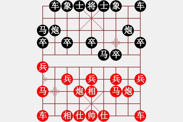 象棋棋譜圖片：第02輪 第24臺 萊鋼代表隊(duì)王世儉 先負(fù) 淄博柏地陶瓷張志國 - 步數(shù)：10 